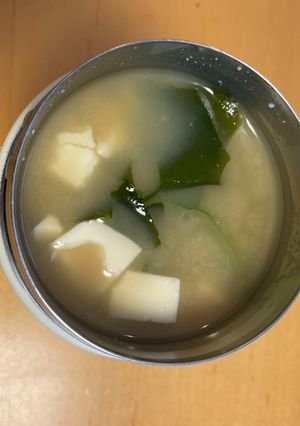 1人分のお味噌汁-レシピのメイン写真