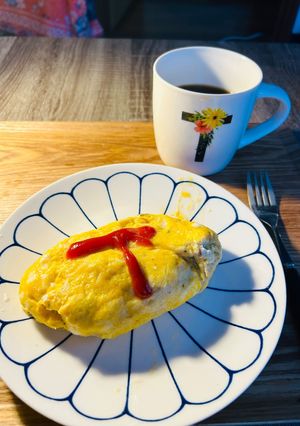 アイラップ調理で、チーズオムレツ-レシピのメイン写真