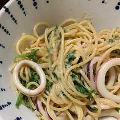 イカ入り明太子パスタ-レシピのメイン写真