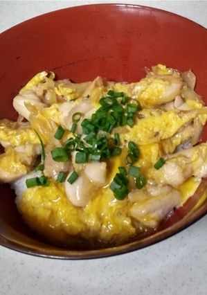 冷蔵庫の中にある材料でパパッと作る☆究極の親子丼-レシピのメイン写真