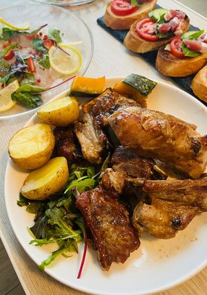 スペアリブの特製ソース焼き-レシピのメイン写真