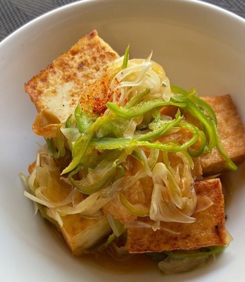 減らソルト」5分で！厚揚げの南蛮漬け風 by 志木市（埼玉県