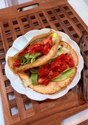 お家で簡単ヘルシー！ビックマックタコス-レシピのメイン写真