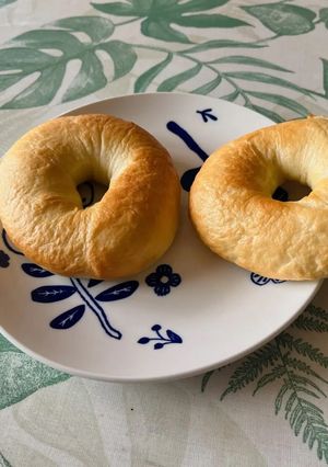 ベーグル もちもちムギュムギュ-レシピのメイン写真