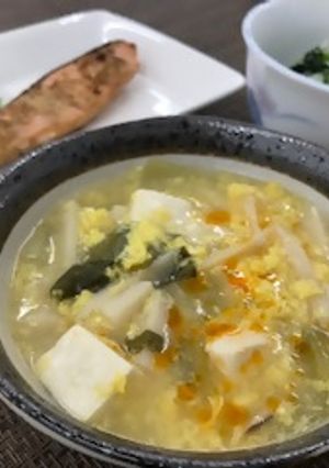 ♦美味しく減塩♦食べる酸辣湯-レシピのメイン写真