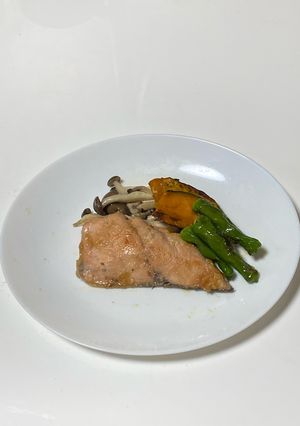 秋鮭の粕漬けホイル包み焼き-レシピのメイン写真