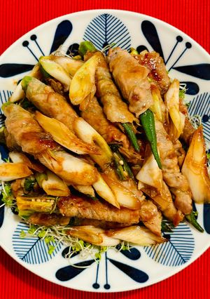 香味野菜の豚肉巻き-レシピのメイン写真
