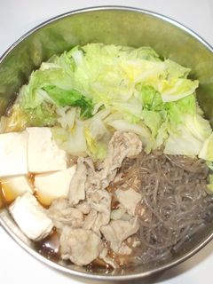 肉豆腐♪簡単レシピ野菜の煮物更年期ほてり-レシピのメイン写真