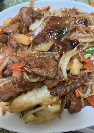 ご飯が進む！レバハツ炒め-レシピのメイン写真
