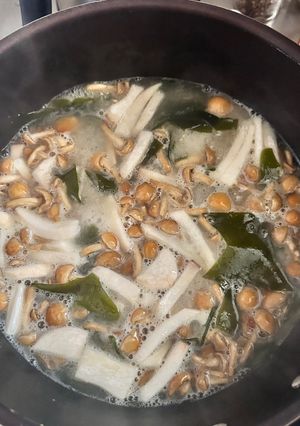 簡単腸活味噌スープ🍄‍🟫✨️-レシピのメイン写真