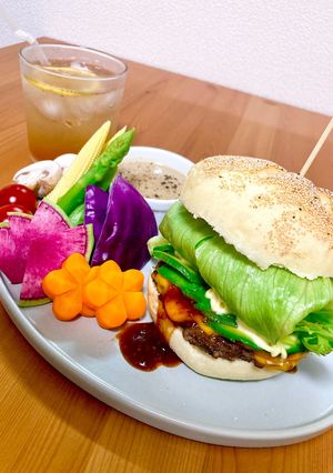 アボカドチーズバーガー-レシピのメイン写真