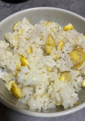 栗ご飯-レシピのメイン写真