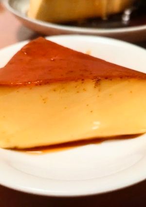 極限ぷるぷる 牛乳1ℓでっかい焼きプリン-レシピのメイン写真