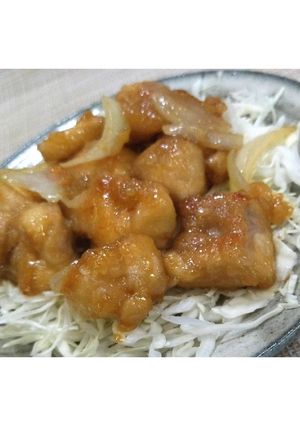 ボリューム感アップ！鶏肉の生姜焼き★動画-レシピのメイン写真