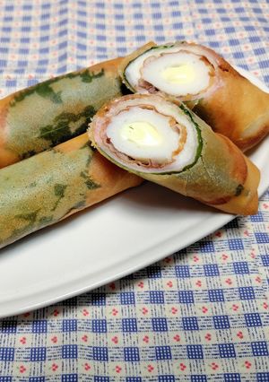 チーちくのハムしそ春巻き-レシピのメイン写真