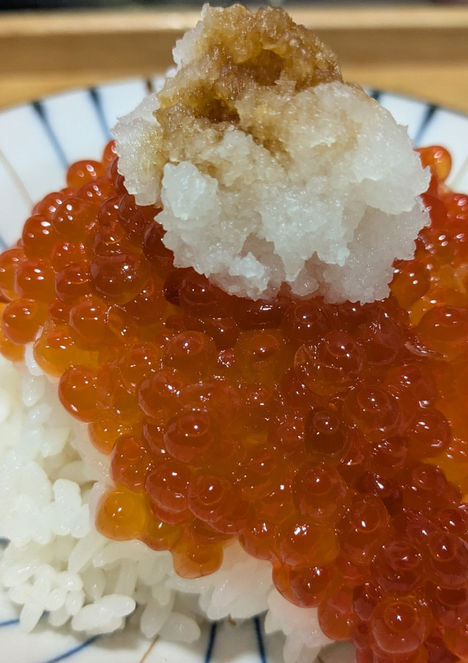 いくらのおろし丼-レシピのメイン写真