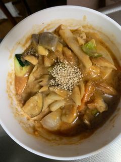 肉無チクワ洋風天津飯風親子丼味野菜炒め-レシピのメイン写真