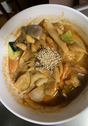 肉無チクワ洋風天津飯風親子丼味野菜炒め-レシピのメイン写真