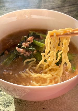 焼肉のタレで❣️冬はあったか味噌ラーメン-レシピのメイン写真