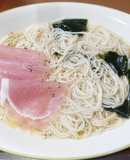 レモン&オリーブオイルの爽やかそうめん