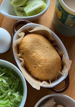 豆腐とオートミール粉でふわふわピザまん-レシピのメイン写真