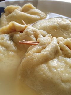 ネギ(わけぎ)の巾着煮〜大量消費にも〜-レシピのメイン写真