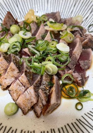 市販の鰹のたたきを美味しくする方法-レシピのメイン写真