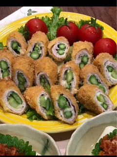 アスパラチーズかつ-レシピのメイン写真