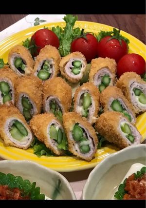 アスパラチーズかつ-レシピのメイン写真