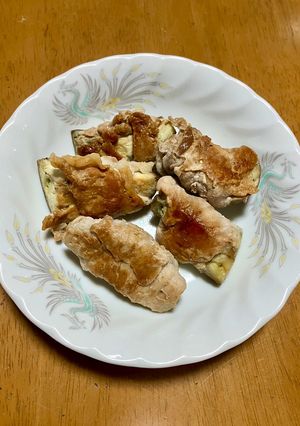 ナスの肉巻き-レシピのメイン写真