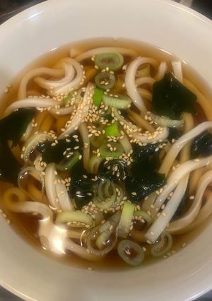 風邪の時のうどん-レシピのメイン写真