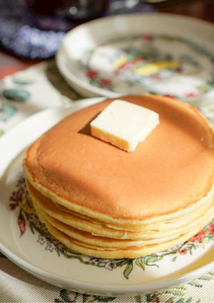 柔らかくふんわりとしたパンケーキ-レシピのメイン写真