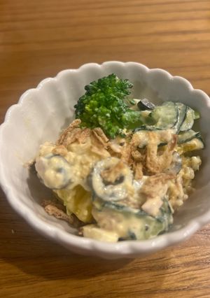 バーニャカウダ風味のポテタマサラダ-レシピのメイン写真