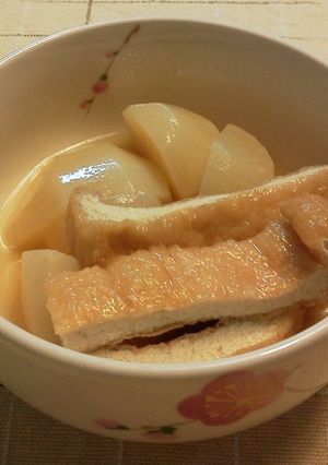 かぶと油揚げの煮物-レシピのメイン写真