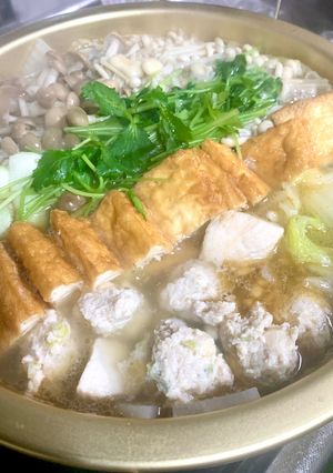 胡麻の香りで汁まで美味しい♪塩ちゃんこ鍋-レシピのメイン写真