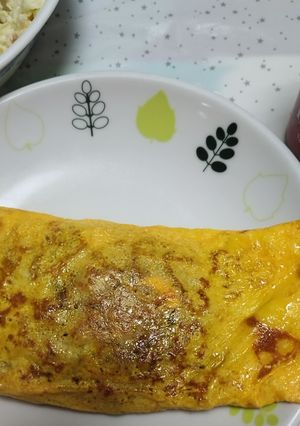 お弁当にも！味付き旨辛ひき肉オムレツ!!-レシピのメイン写真