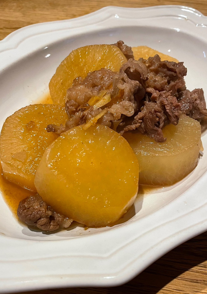 大根と牛細切れ肉のこっくり煮-レシピのメイン写真