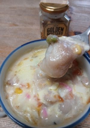 ゴールド餅グラタン-レシピのメイン写真