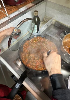 セロリのミートソース🍝-レシピのメイン写真