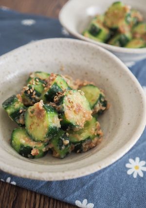 簡単♪きゅうりの梅みそ漬け-レシピのメイン写真