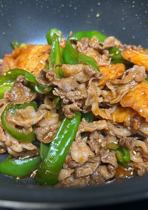 牛肉とさつま揚げの韓国風甘辛炒め-レシピのメイン写真