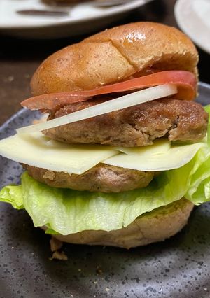 手巻きハンバーガー-レシピのメイン写真