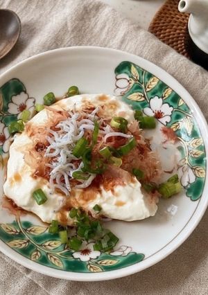 水切りヨーグルトで冷奴風☆カルシウム補給に-レシピのメイン写真