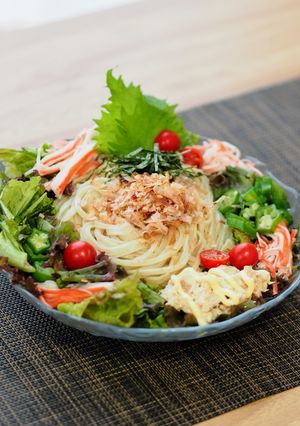 和風サラダうどん-レシピのメイン写真