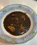 黒カレー 玉ねぎトロトロムネ肉