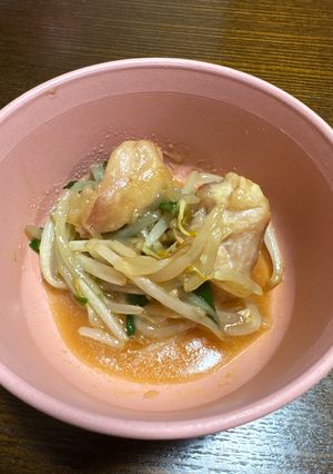 鶏ももともやしのオイスター炒め-レシピのメイン写真