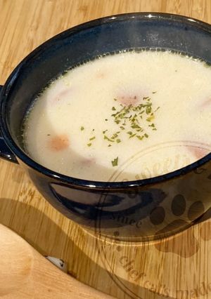 簡単!クラムチャウダー風スープ-レシピのメイン写真
