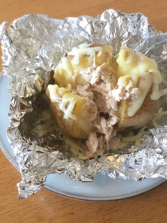 レンジとトースターで簡単ベイクドポテト-レシピのメイン写真