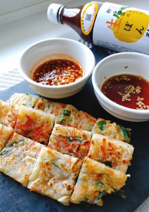 柳金属の生ぽん酢で海鮮チヂミ-レシピのメイン写真