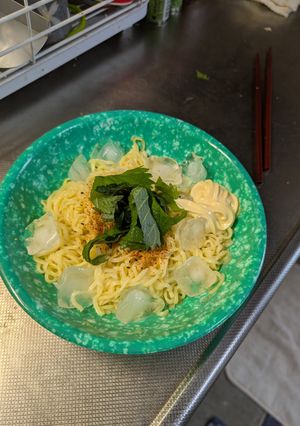 インスタントラーメンの冷やし麺！-レシピのメイン写真